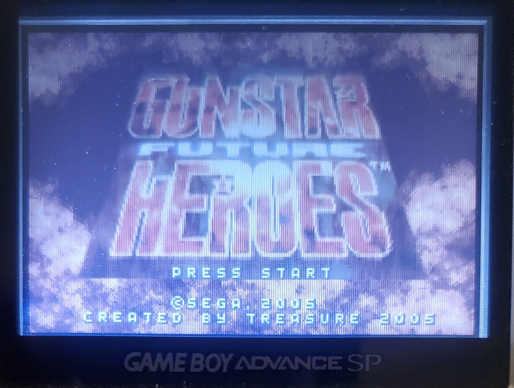 Gunstar Super Heroes GBA Video Game Cartridge Game Boy Advance 2005