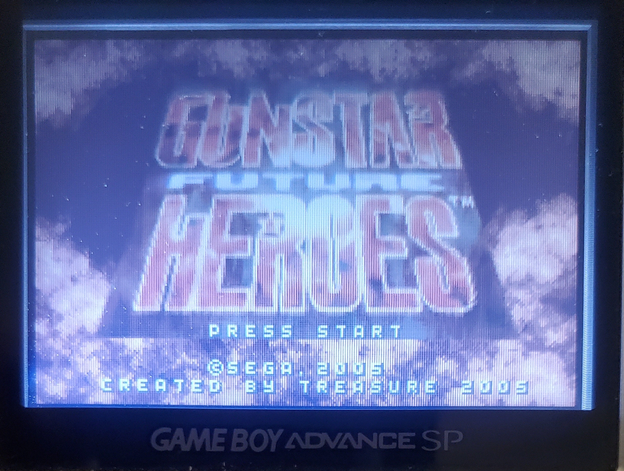 Gunstar Super Heroes GBA Video Game Cartridge Game Boy Advance 2005