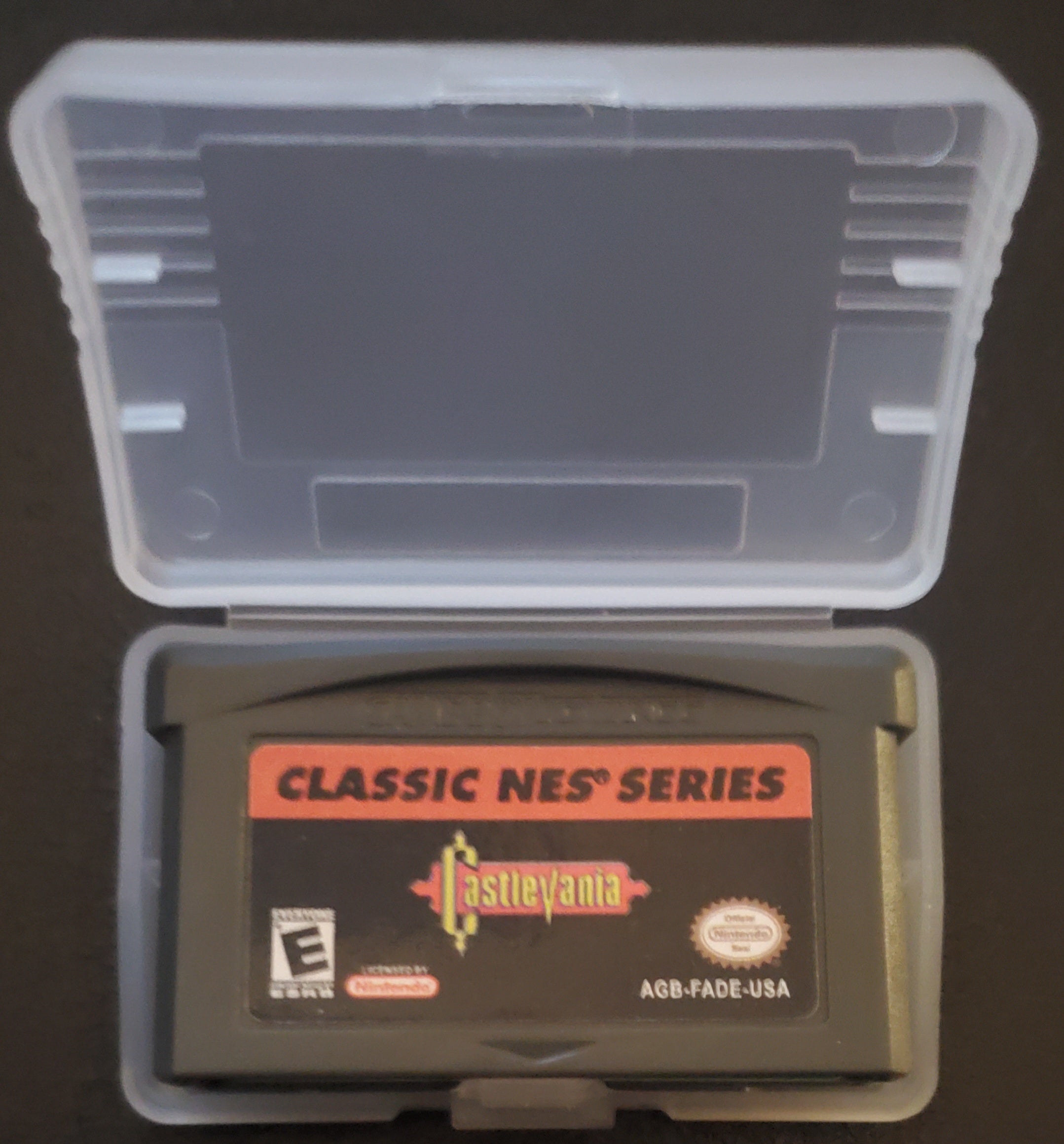 Castlevania Classc NES Series GBA Video Game Boy Advance 2004 Nintendo