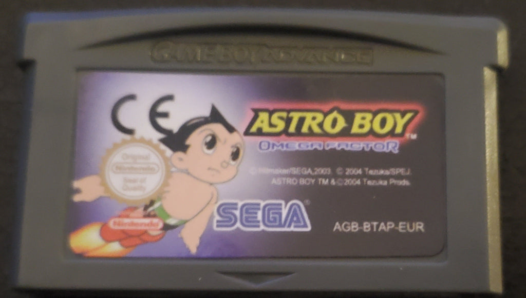 Astro Boy Omega Factor GBA Video Game Boy Advance 2005 EUR