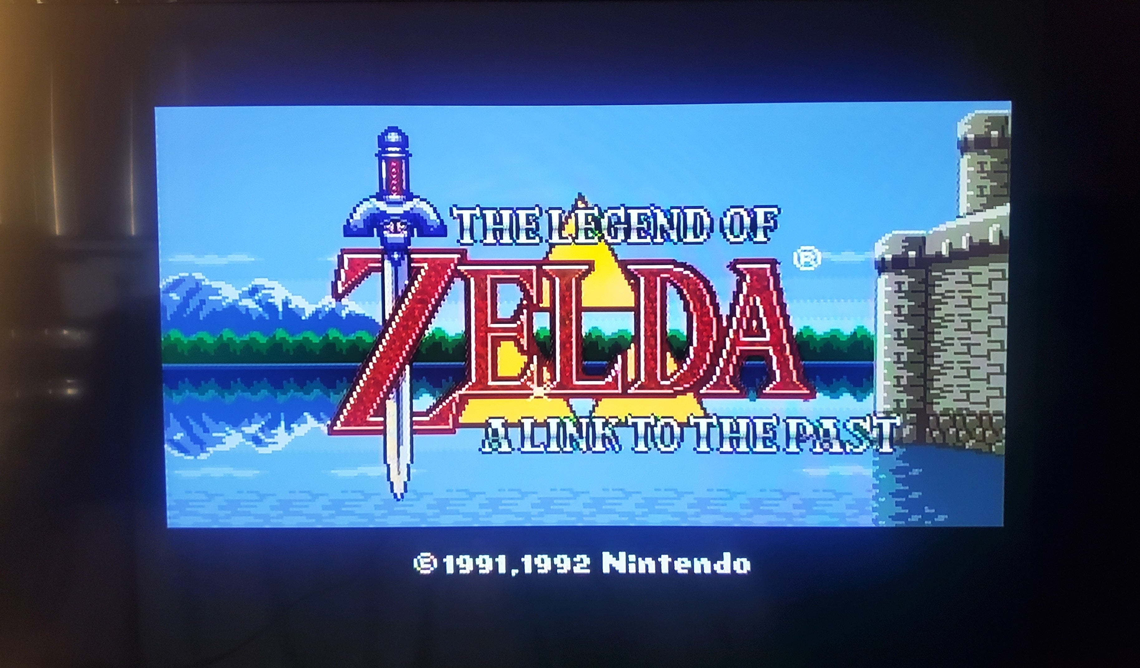 Legend of Zelda A Link to the Past SNES Video Game Super Nintendo 1991