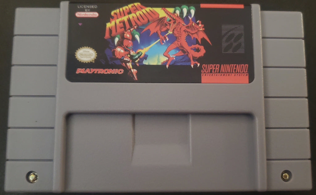 Super Metroid SNES Video Game Cartridge Super Nintendo 1994