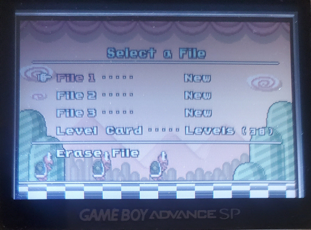 Super Mario Bros 3 and E-Reader Levels GBA Video Game Boy Advance