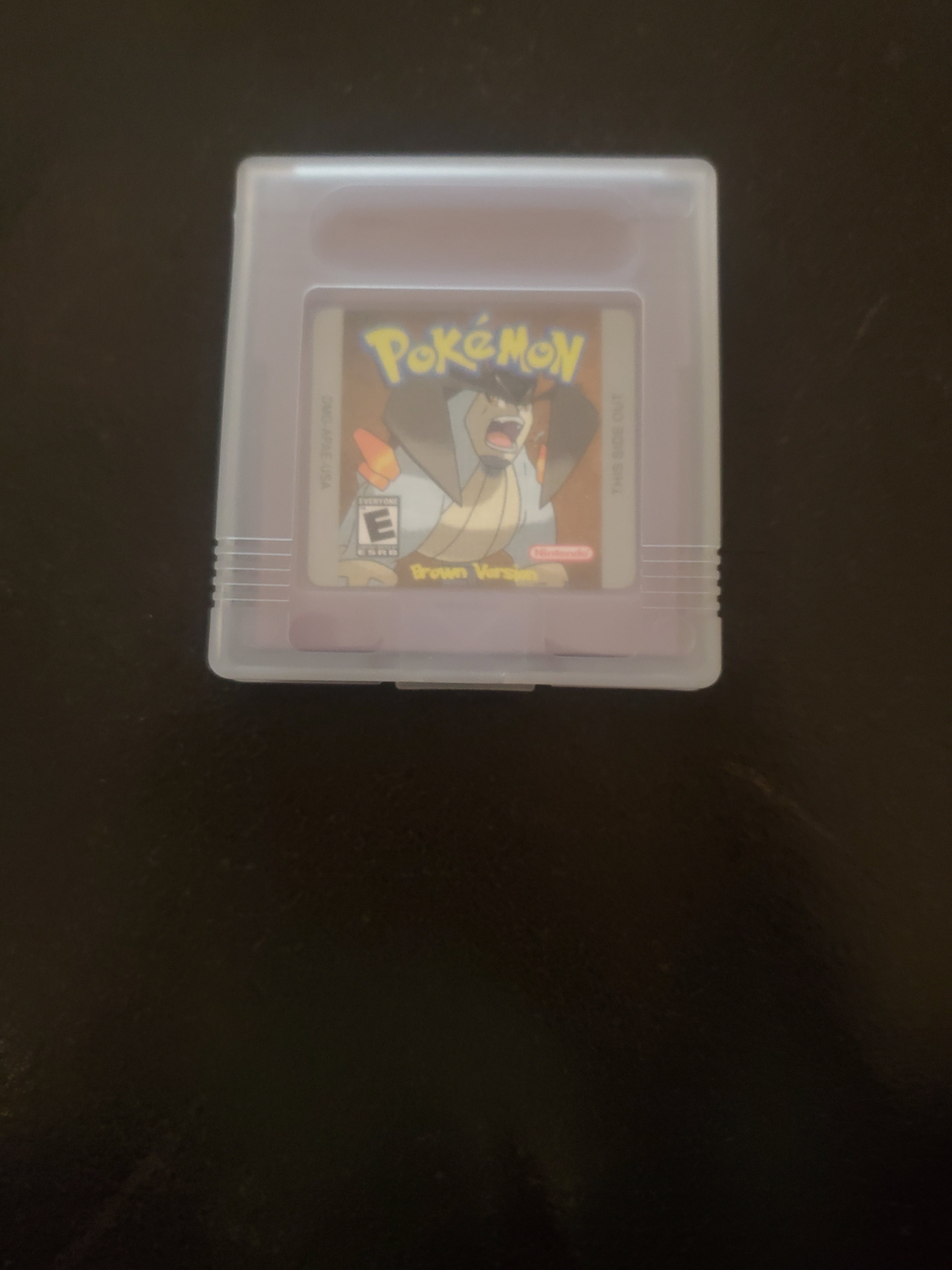 Pokemon Brown GBC ROM Hack Video Game Custom Gameboy Color