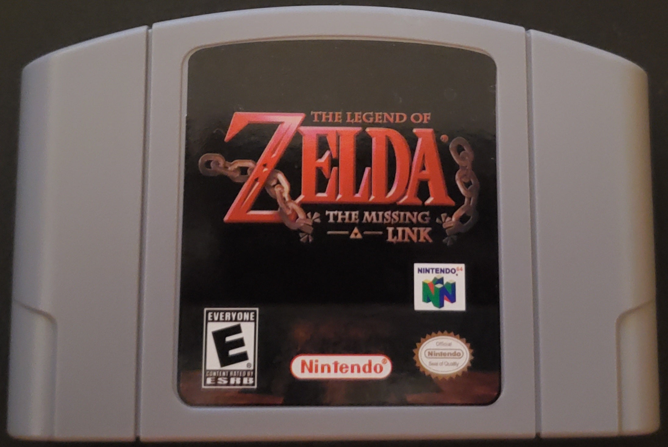 Legend of Zelda The Missing Link N64 Nintendo 64 Video Game Cartridge