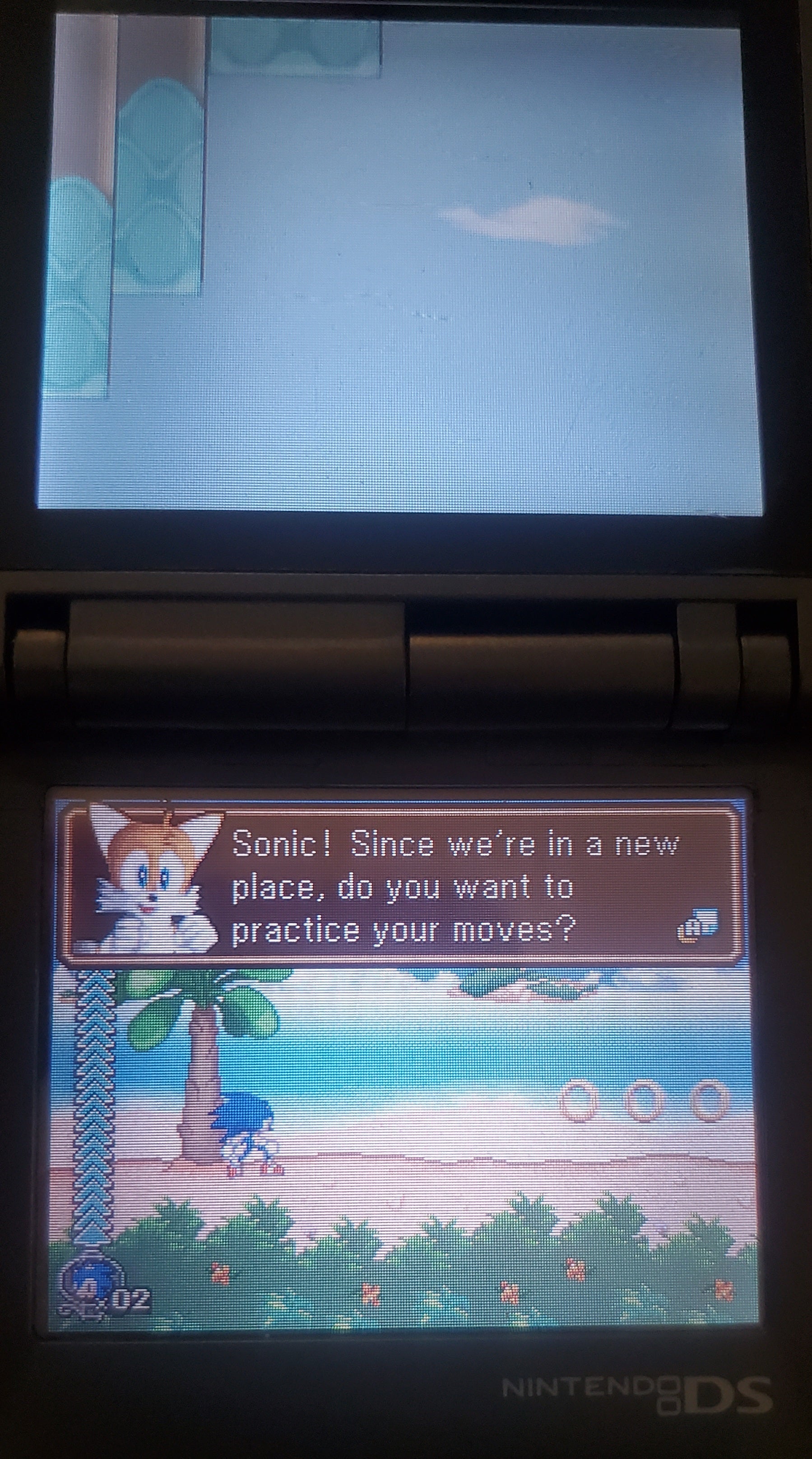 Sonic Rush Adventure NDS Video Game Cartridge Nintendo DS 2007