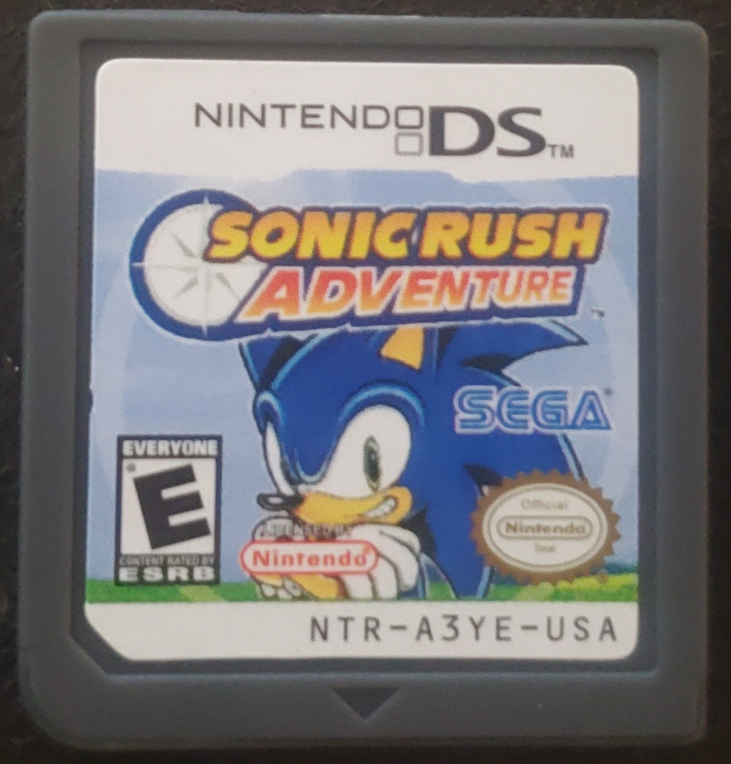 Sonic Rush Adventure NDS Video Game Cartridge Nintendo DS 2007
