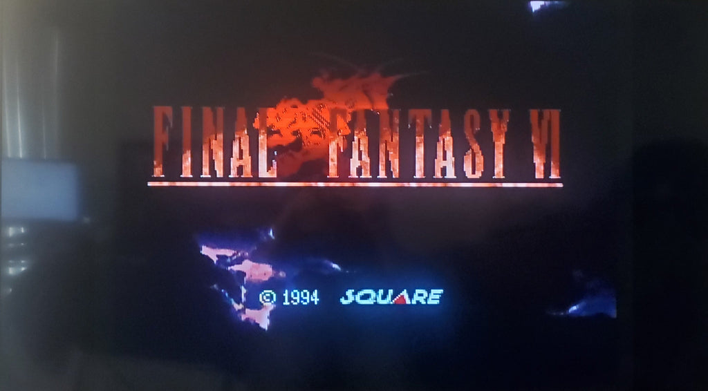 Final Fantasy 6 SNES Video Game Cartridge Super Nintendo 1994