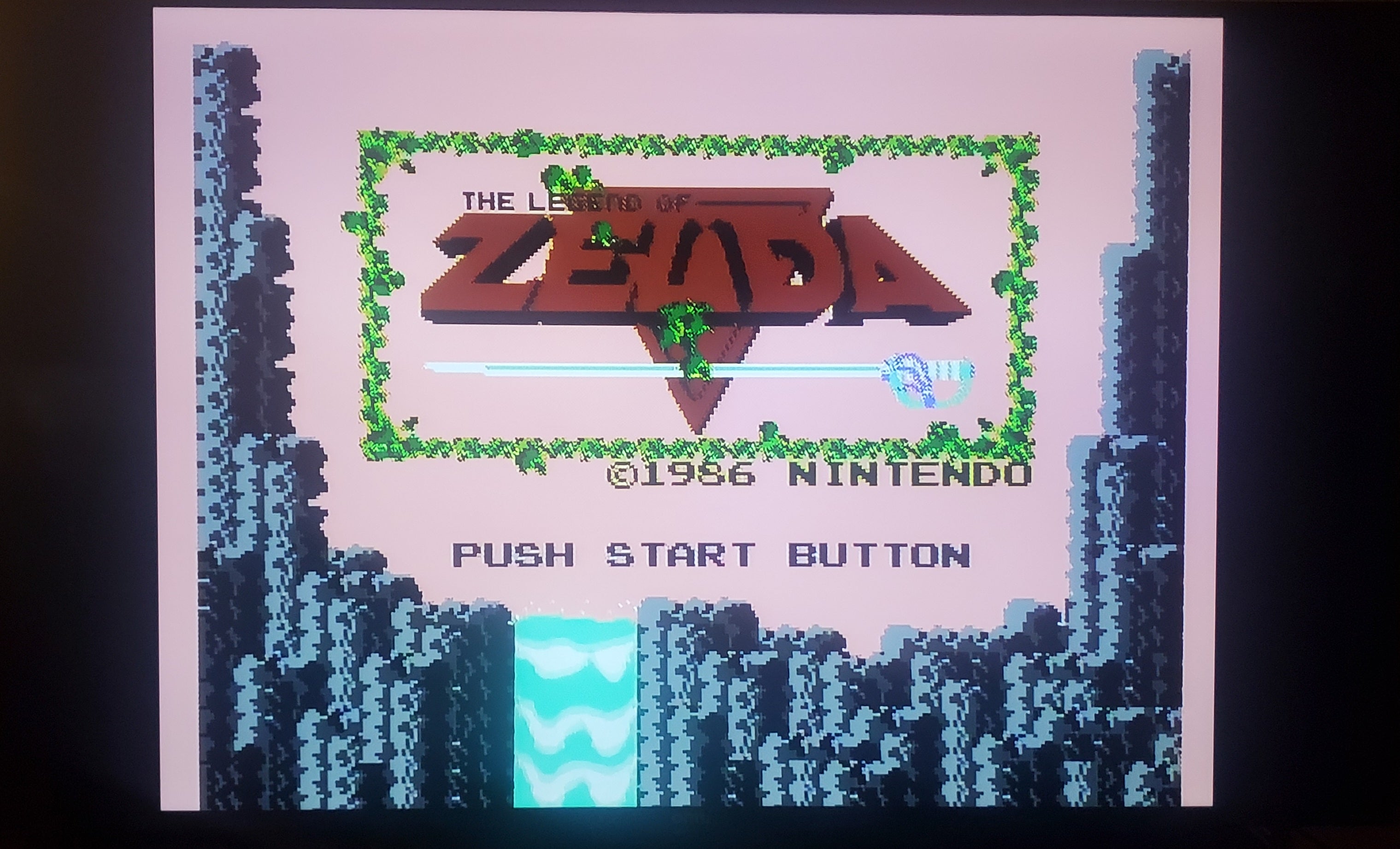 The Legend of Zelda NES Video Game Nintendo Entertainment System