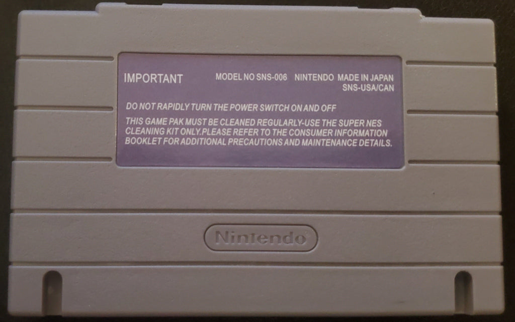 TMNT 4 Turtles in Time SNES Video Game Super Nintendo Ninja Turtles