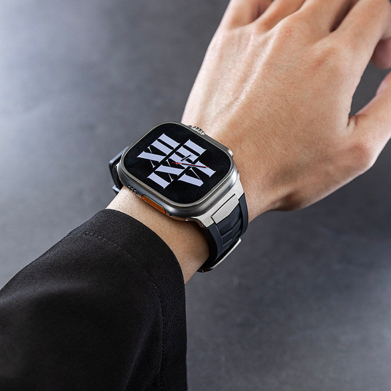 Universal Fluororubber Watch Strap