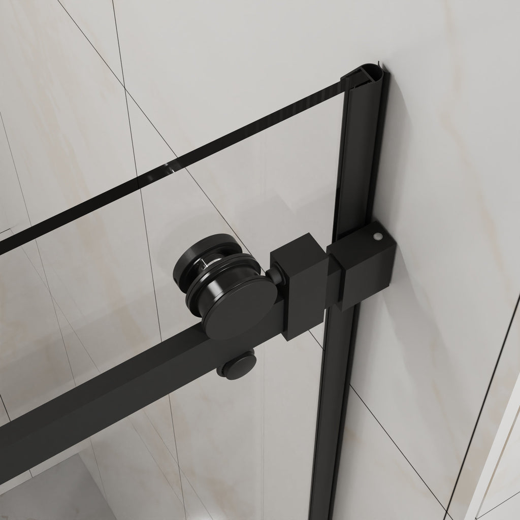 Goodyo 48" W x 72" H Sliding Shower Door