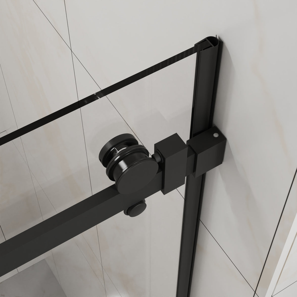 Goodyo 48" W x 72" H Sliding Shower Door