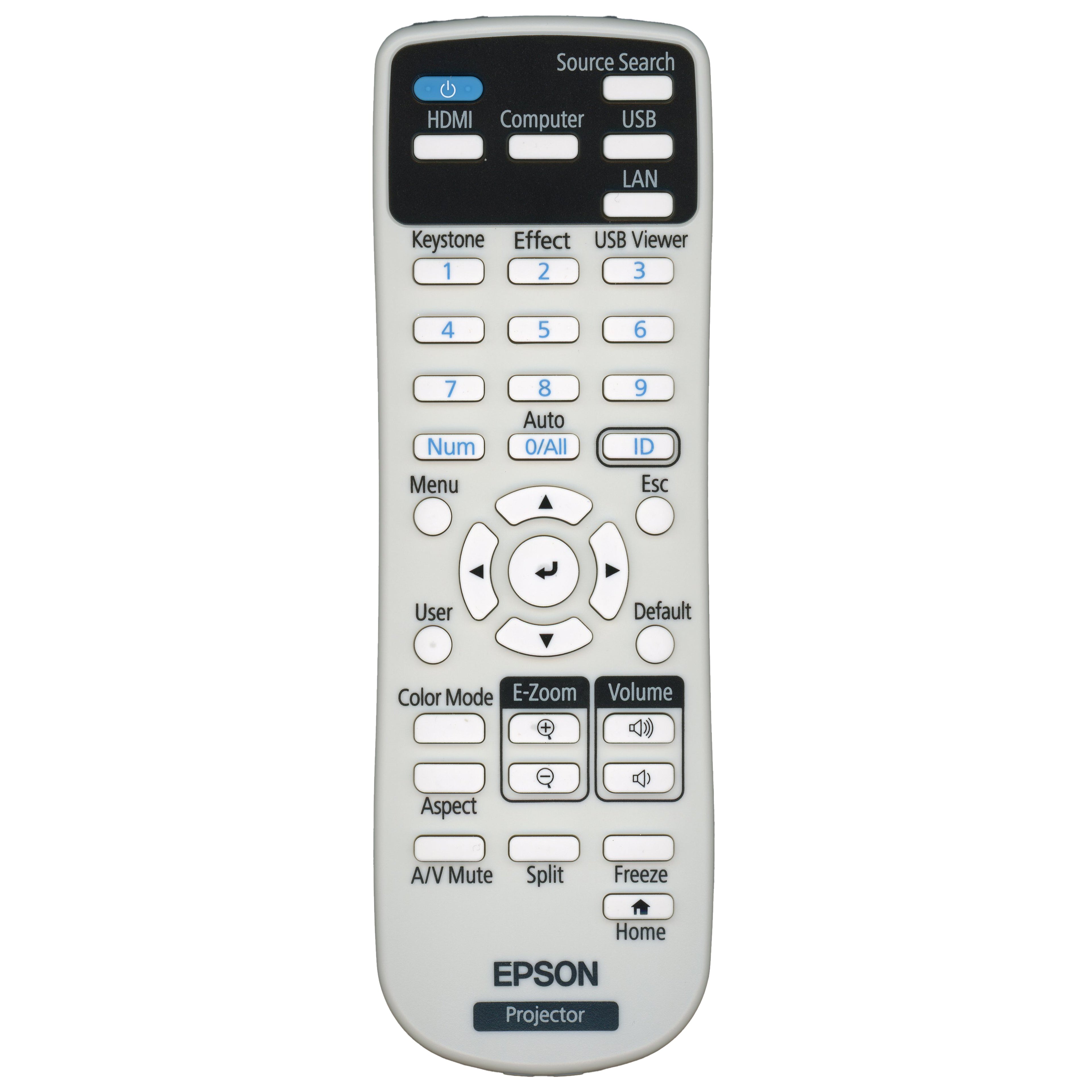 Substitute for Epson 2197353 POWERLITE Projector Remote Control - 2197353 [RR3720]
