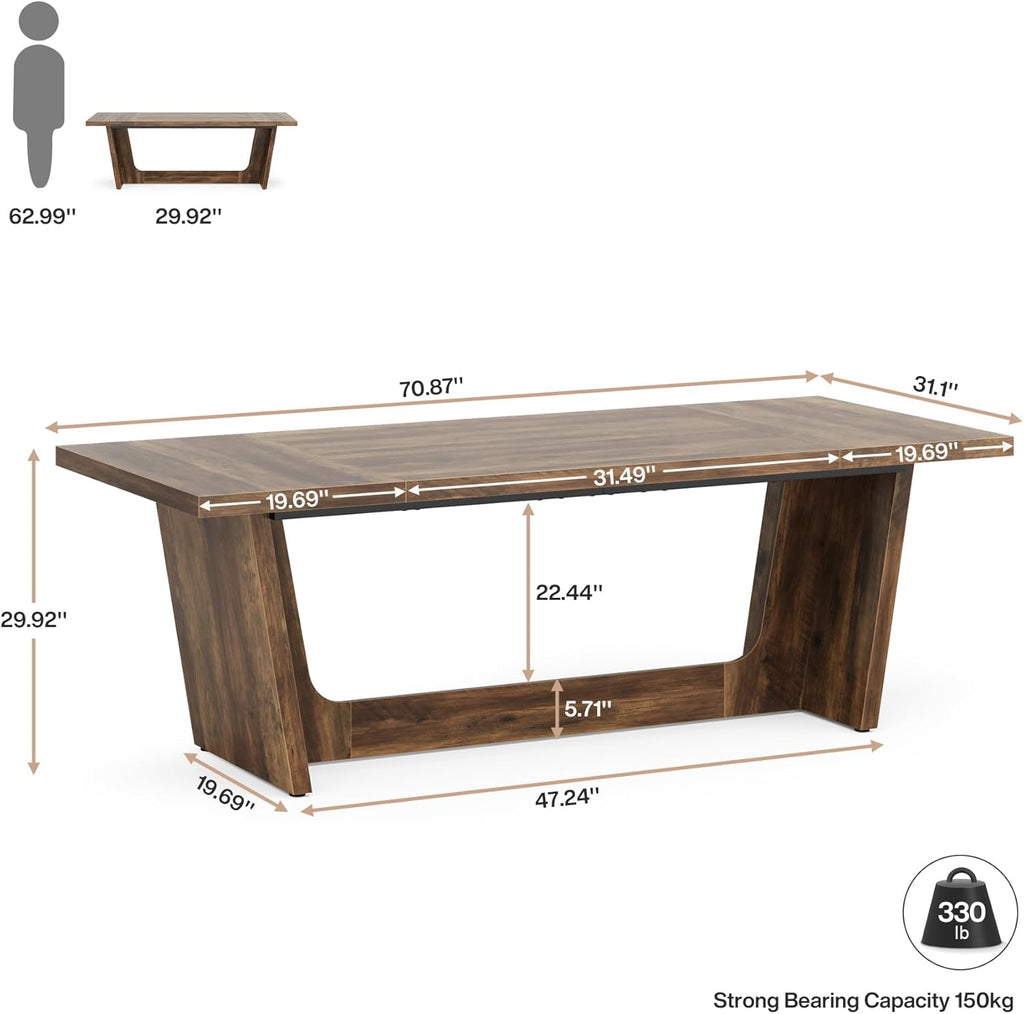 71" Executive Desk for Home Office