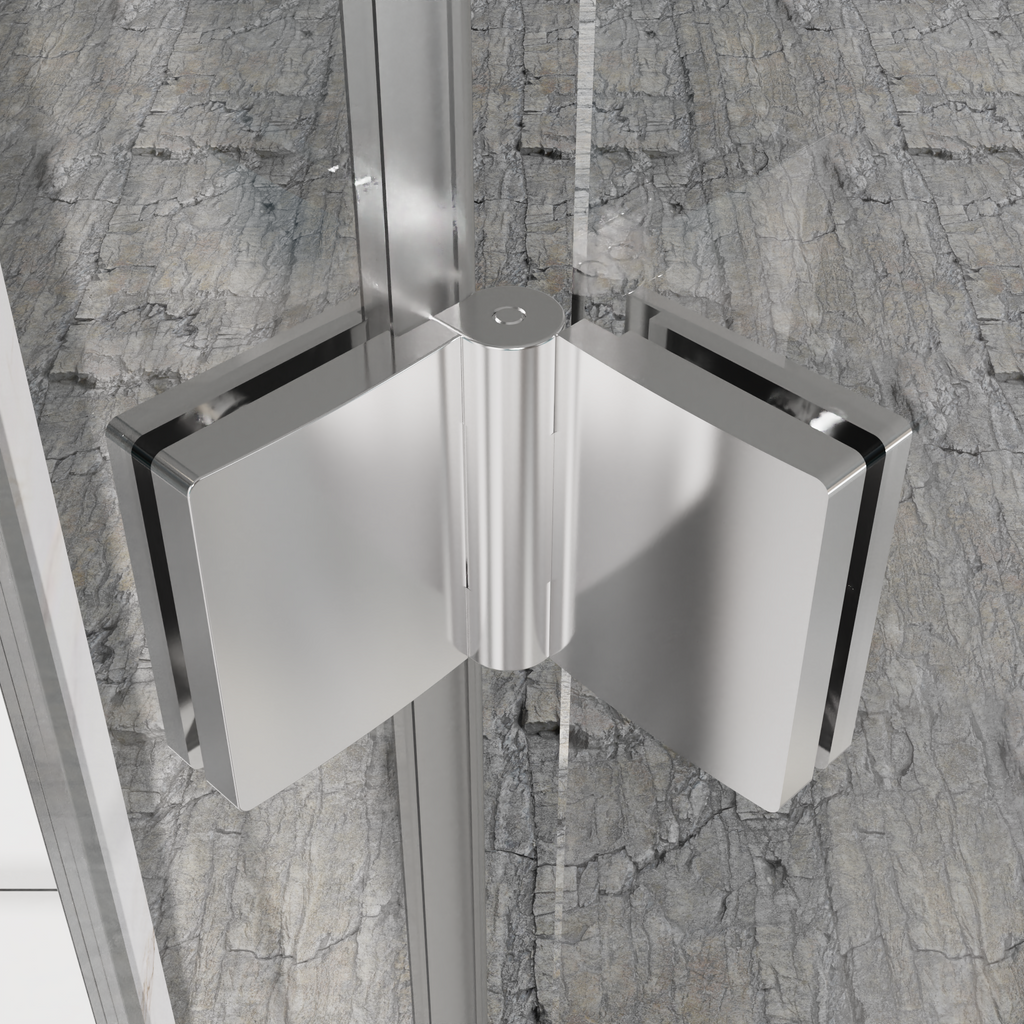 Goodyo Pivot Shower Doors - 30" W x 72" H