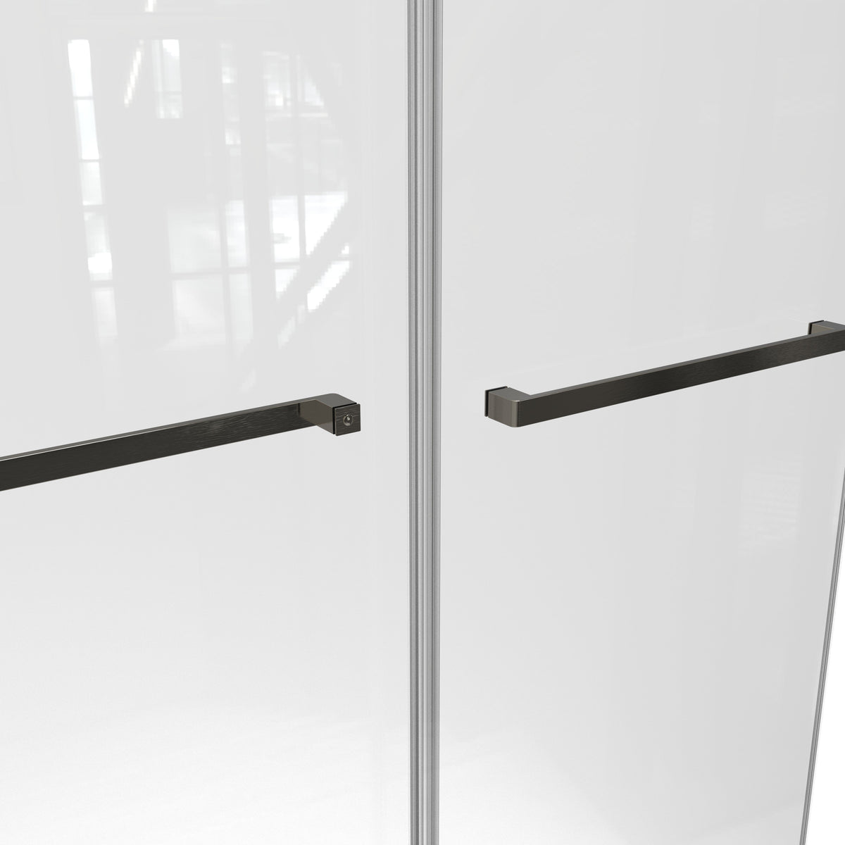 60"W x 75"H Double-Sliding Shower Door Matte