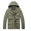 Winter thickened large outdoor tactical windbreaker