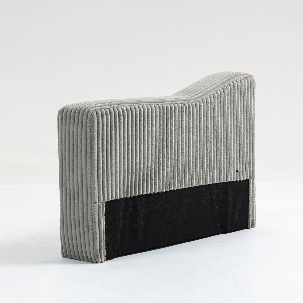 Modular Sofa Single Armrest Backrest Module