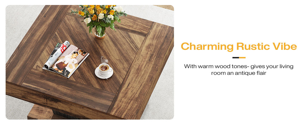 31.5” Square Coffee Table