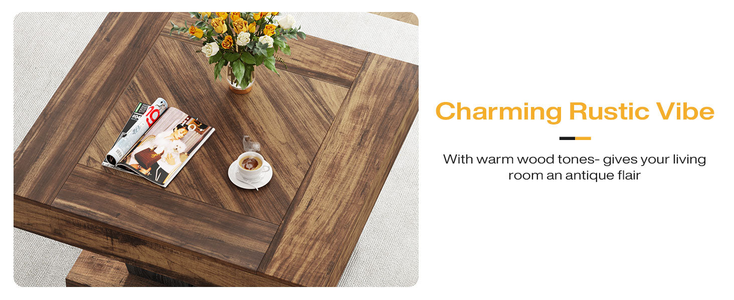 31.5” Square Coffee Table