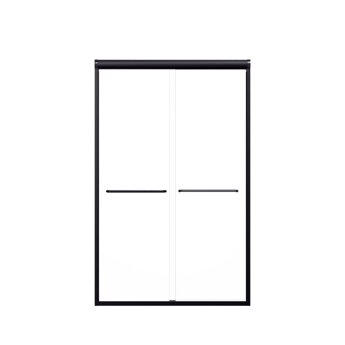 Modern Semi Frameless Double Sliding Shower Door