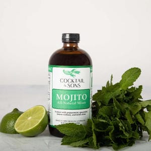 Mojito Mixer | Cocktail & Sons | All Natural Cocktail Mixers (16oz)