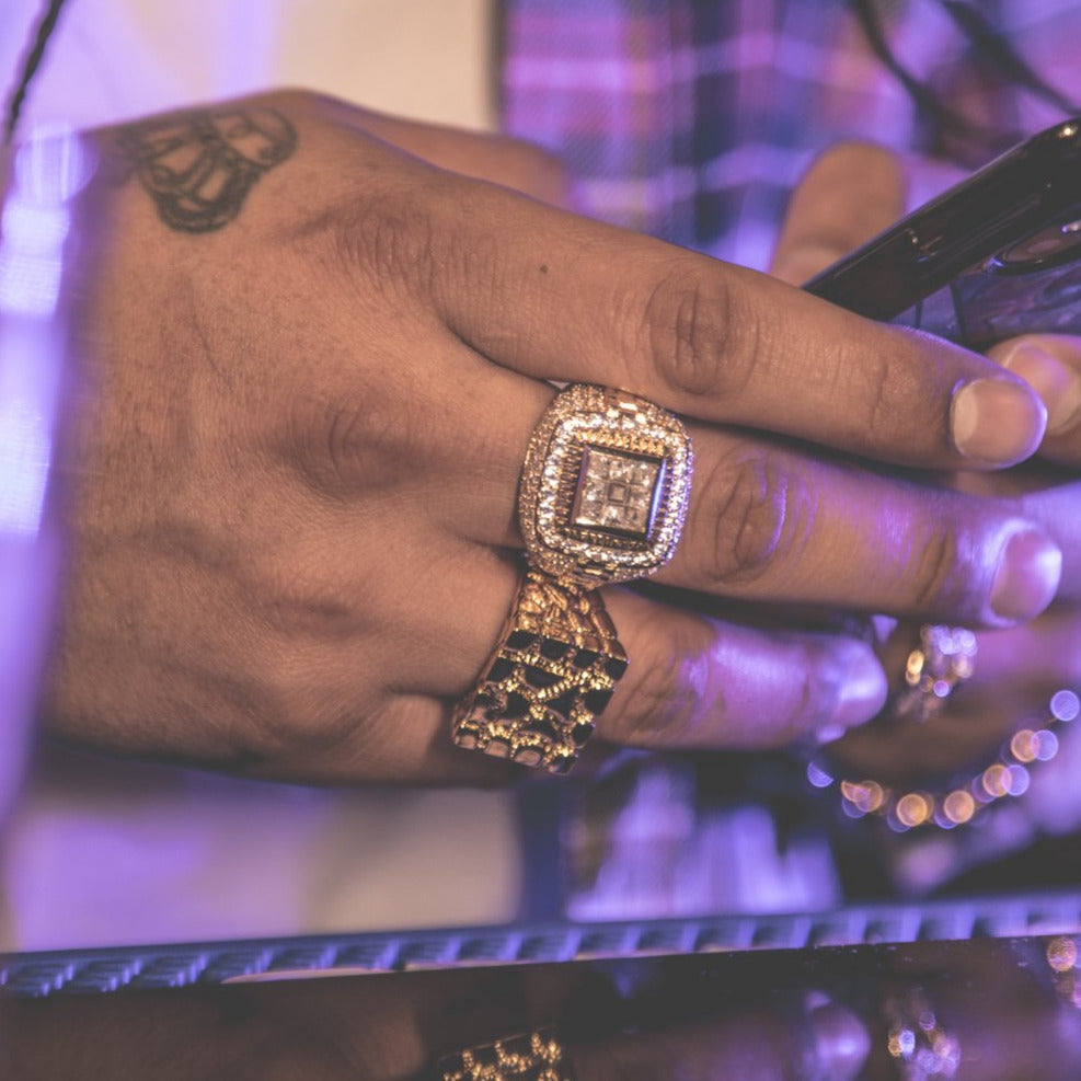 Championship Ring - 18K Gold Plated