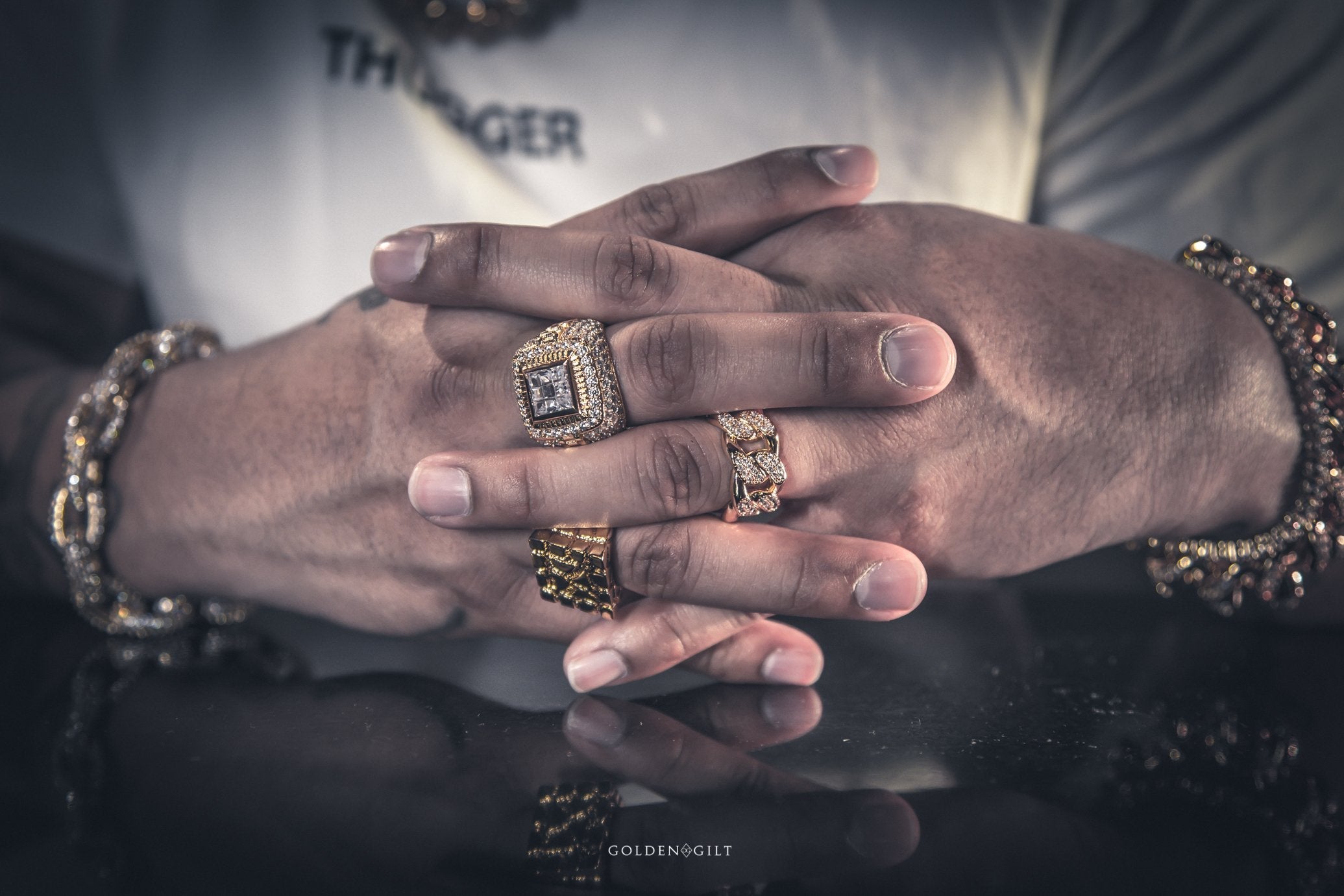 Championship Ring - 18K Gold Plated