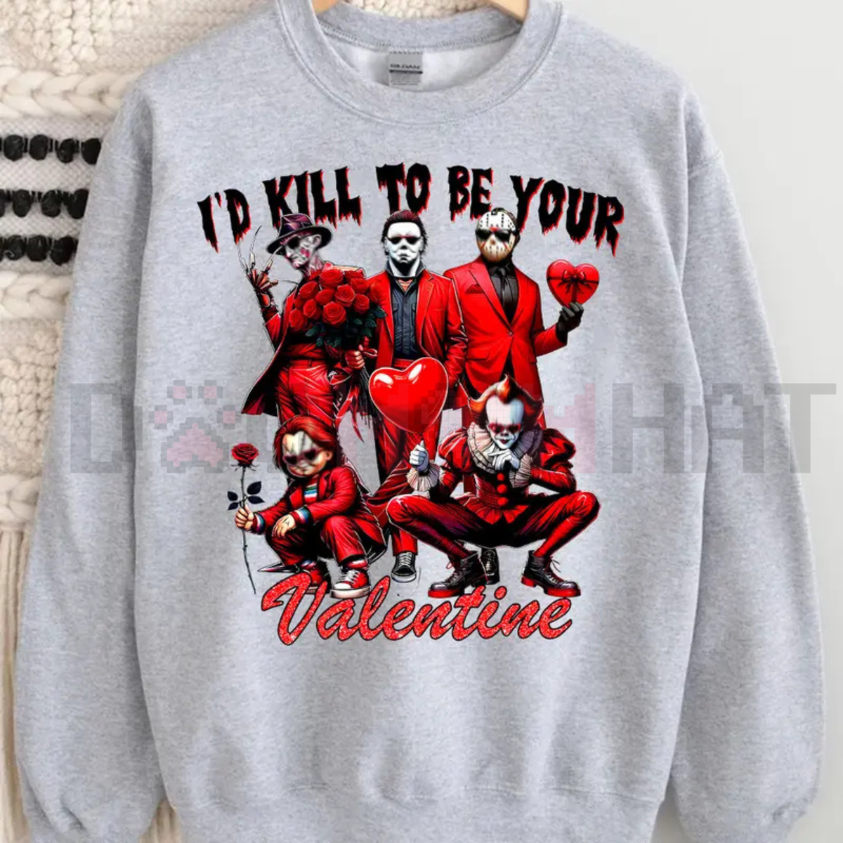 "Galentine's Gang" Movie Night Sweatshirt