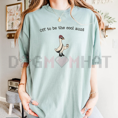 "Auntie Silly Goose" T-Shirt – Cool Aunt Club Graphic Tee