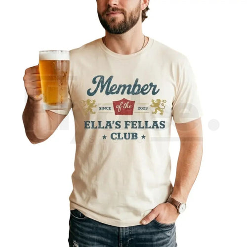 "Ella's Fellas Club" – Vintage Western Country Concert Graphic Top