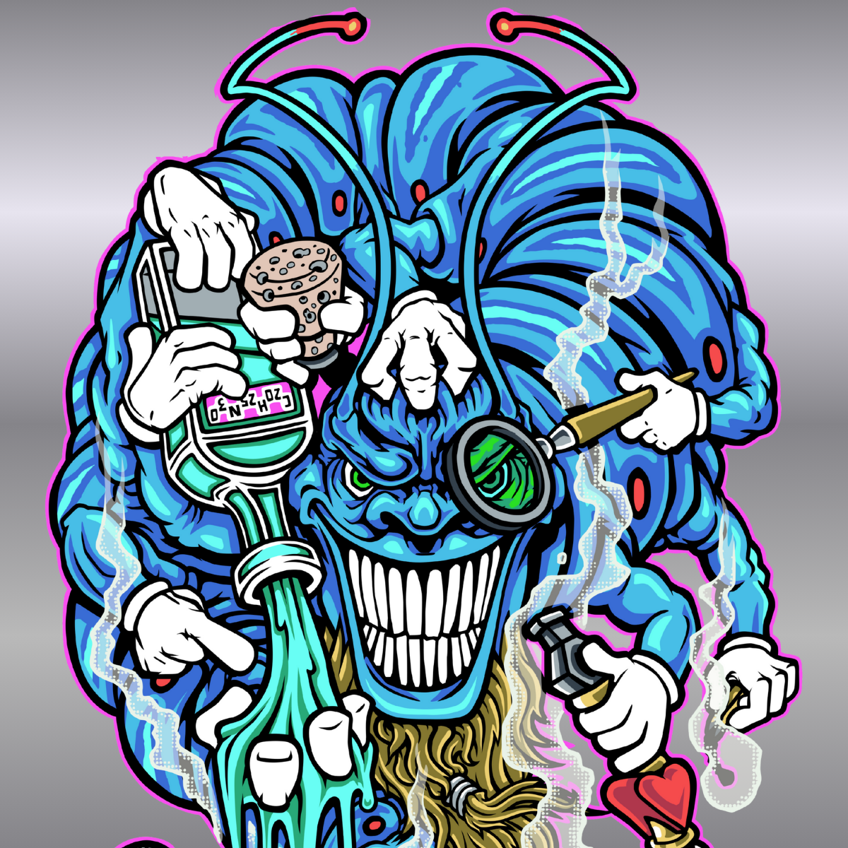 Dream Stealer Limited Edition, HAND-PAINTED Deck (PRE-ORDER, NOVEMBER 2026)