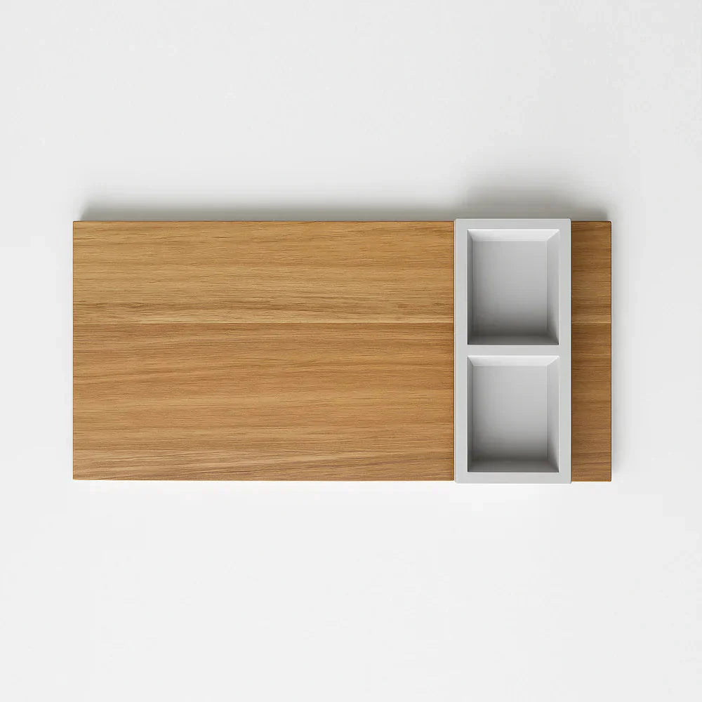 Luxury Wooden Challah Board – Creme Series