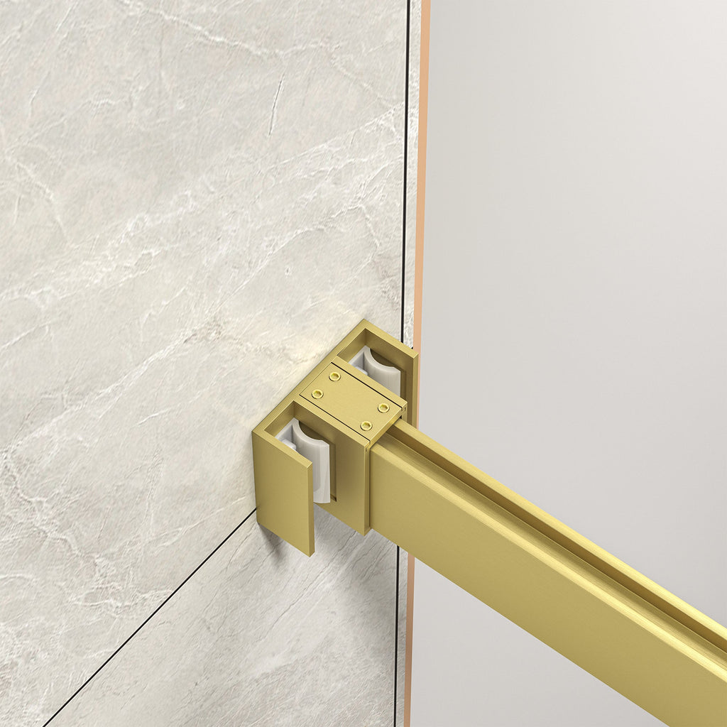 Frameless Shower Door 55"-60" W x 76" H