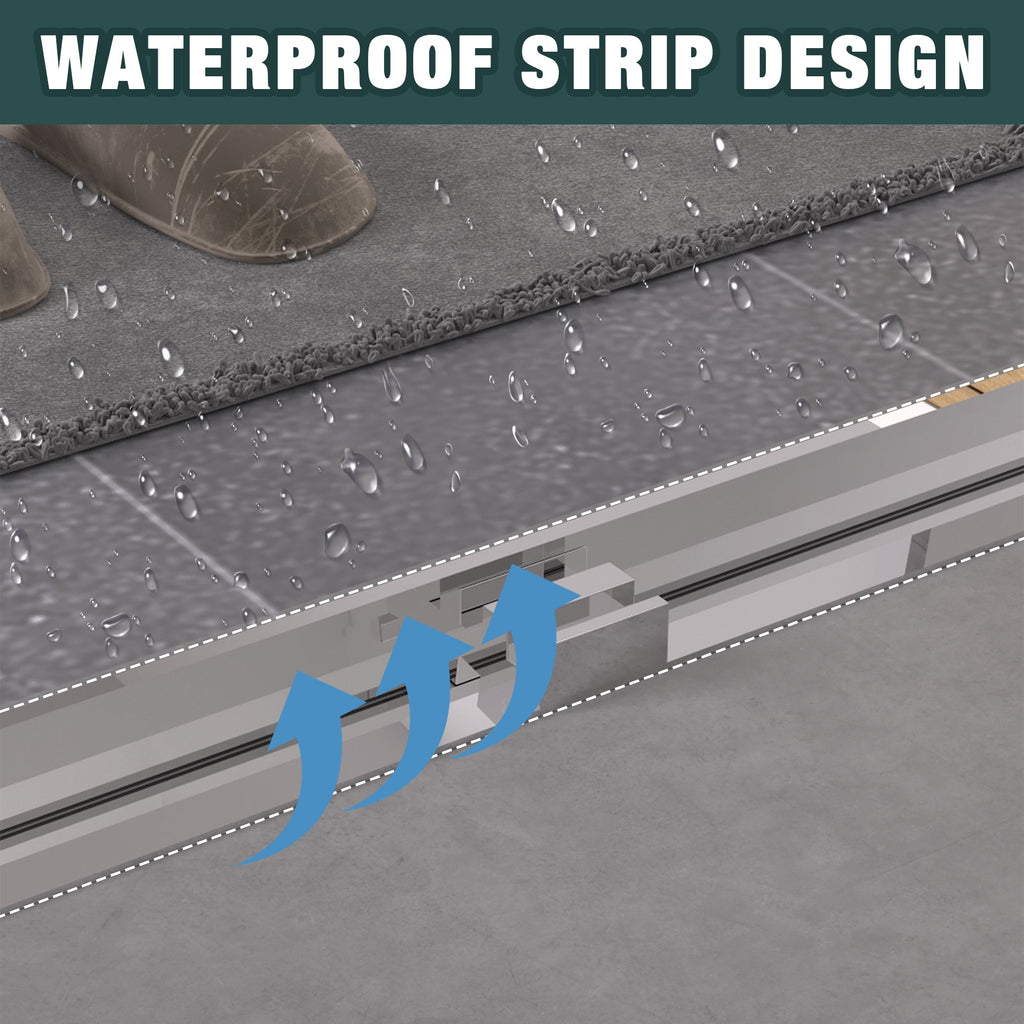 Aluminum Frame Double Sliding Shower Door