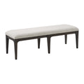 Brown Upholstered Bench