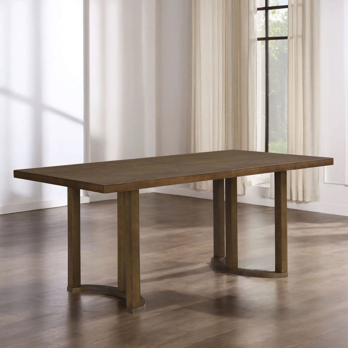 69 Inch Walnut Dining Table