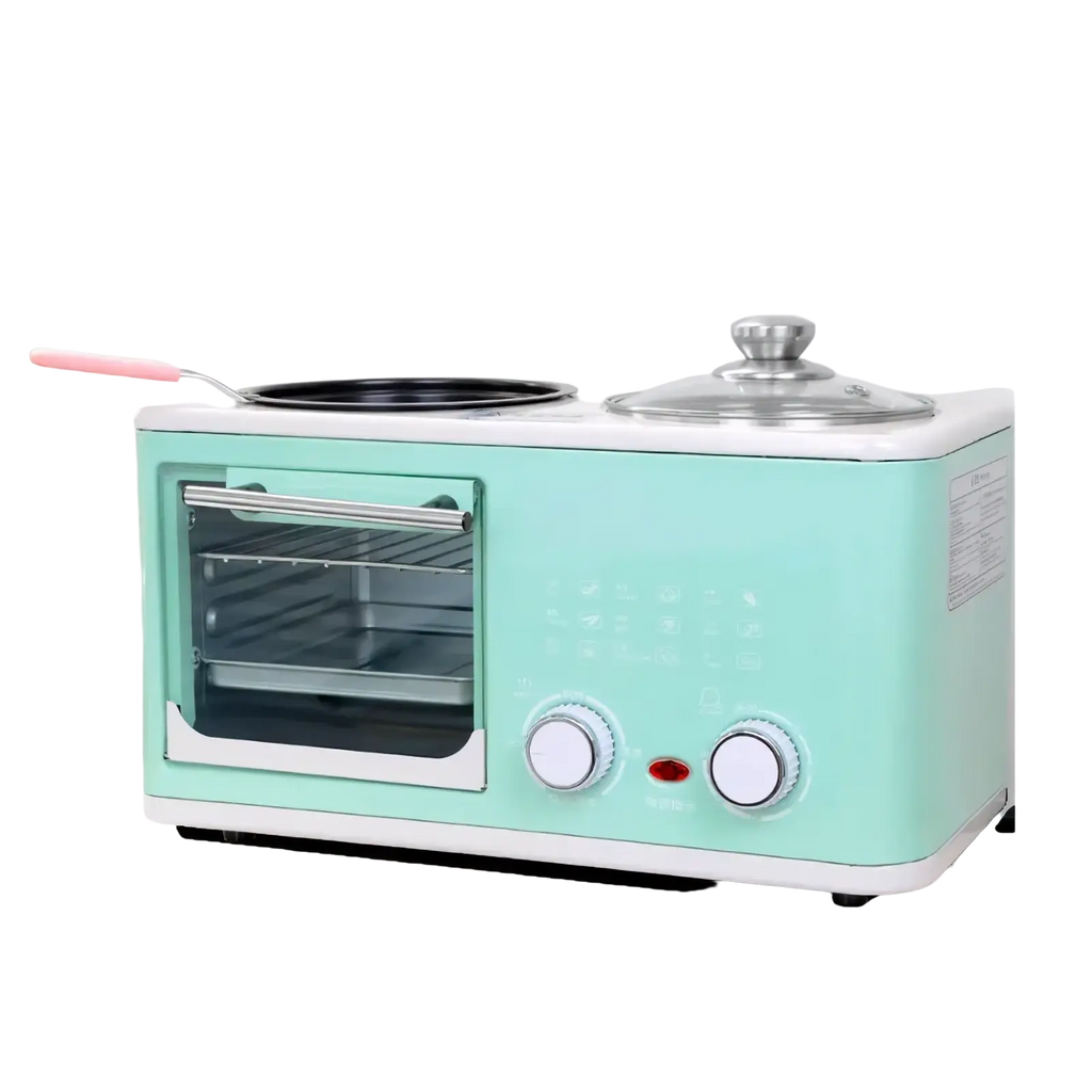 3 in 1 Breakfast Station Coffee Maker and Toaster Oven