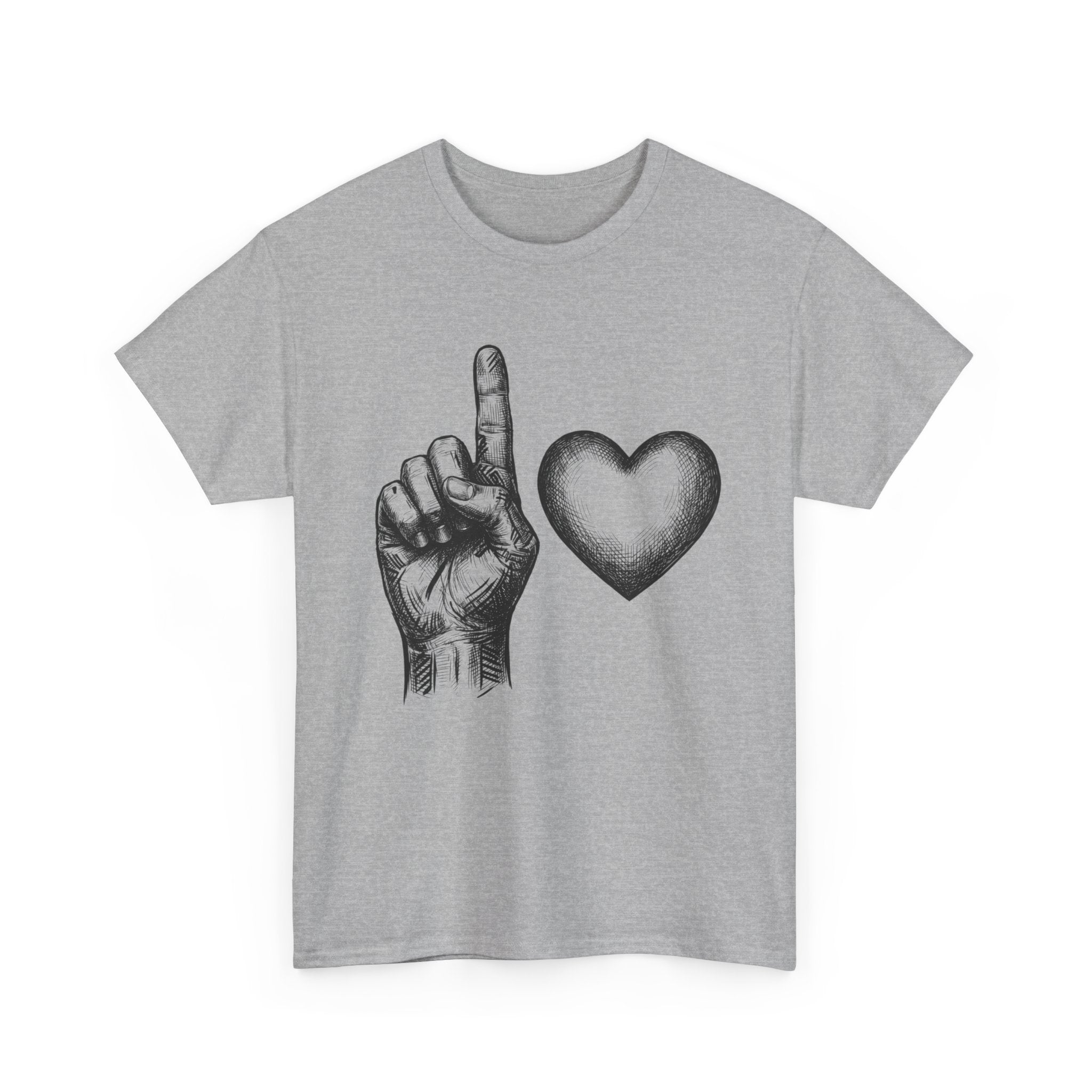 "1 love" Graphic T-Shirt