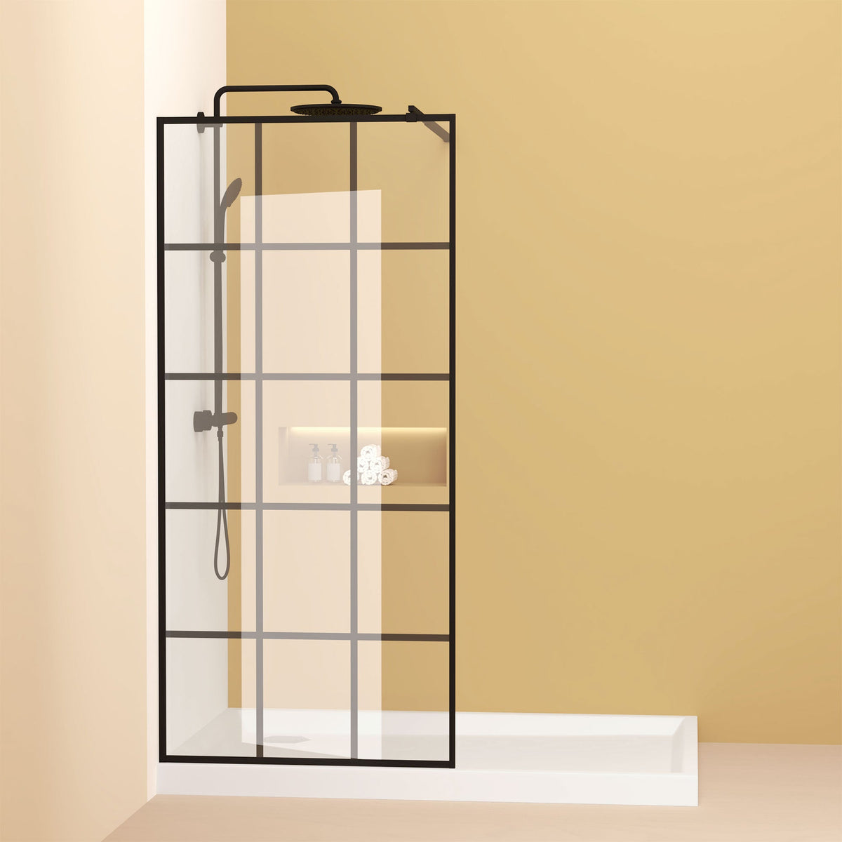 Framed Glass Shower Screen