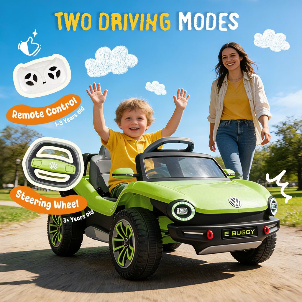 12V Licensed Volkswagen Beetle Kids Ride On Electric Car