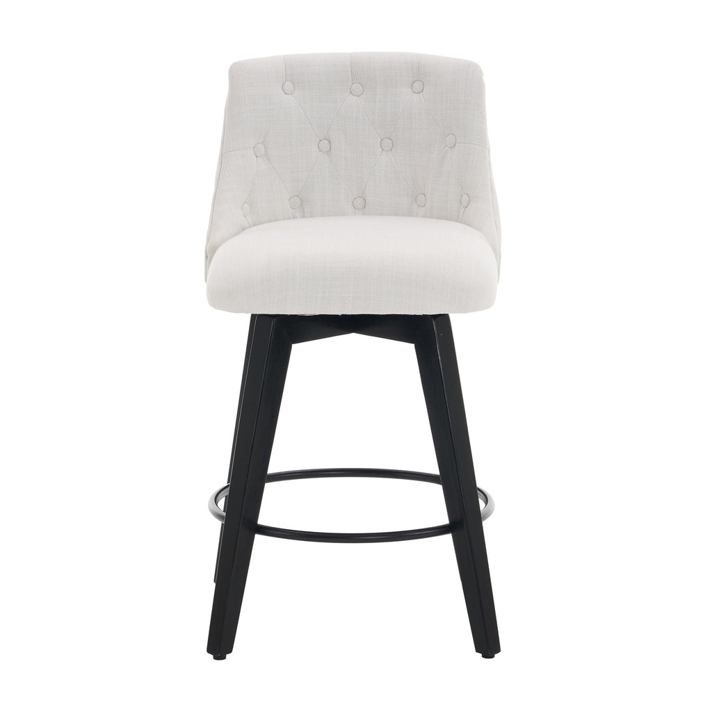 007-360° Swivel Bar Stools Set of 2