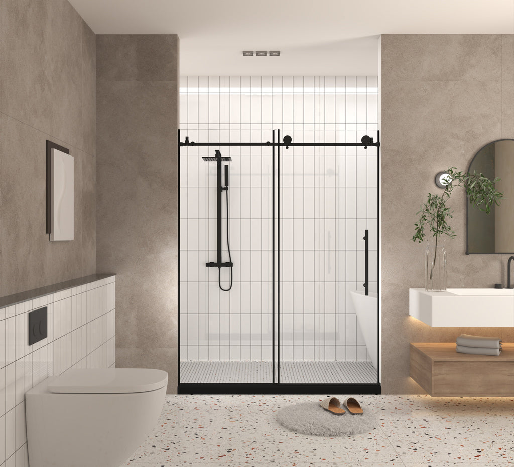 Frameless Shower Door 44-48" W x 76" H