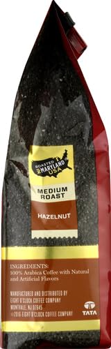 Eight O'Clock Ground Coffee, Hazelnut, 11 Ounce