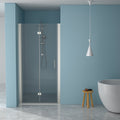 30"W x 72"H Fold Frameless Shower Door