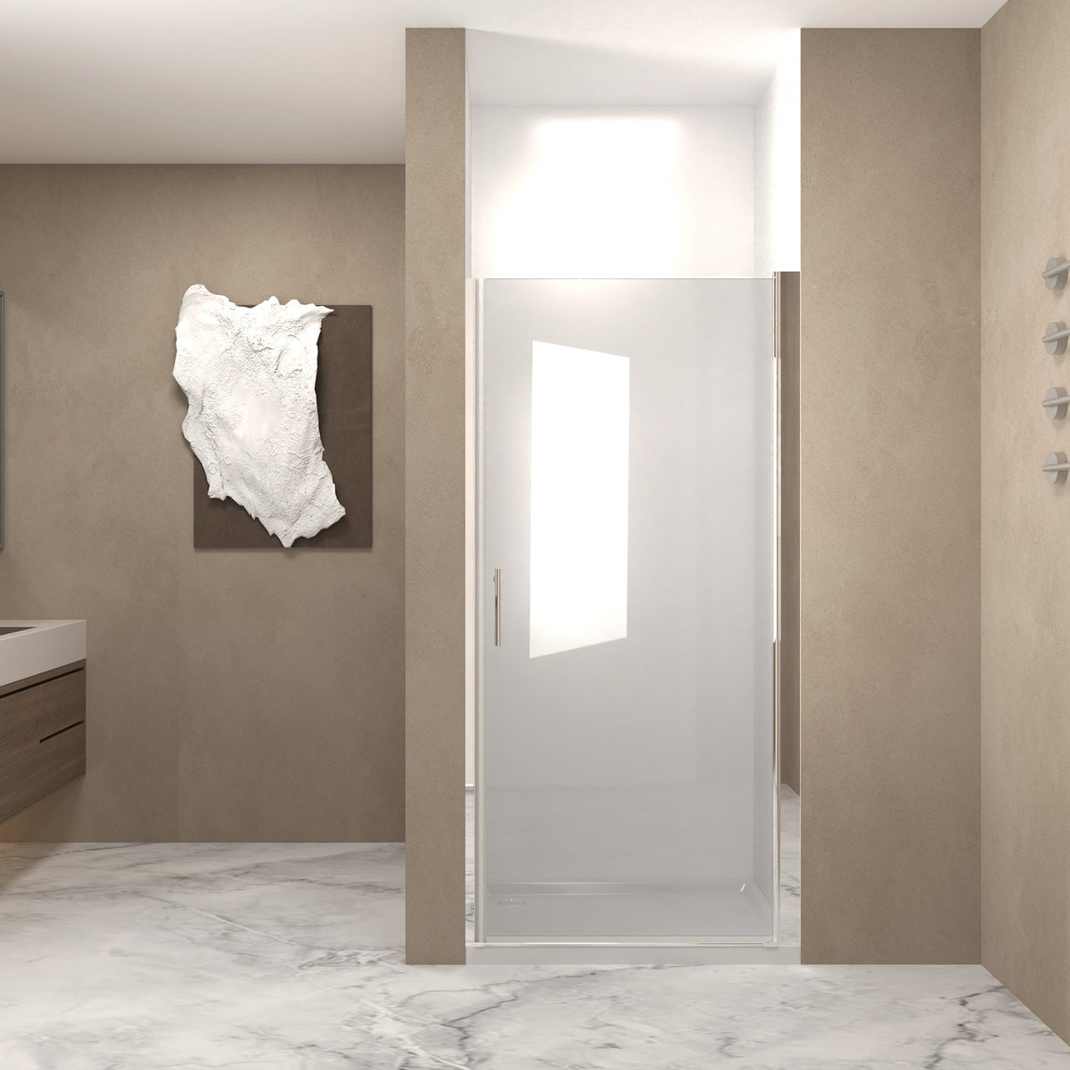 37-36"x 72" Pivot Shower Door