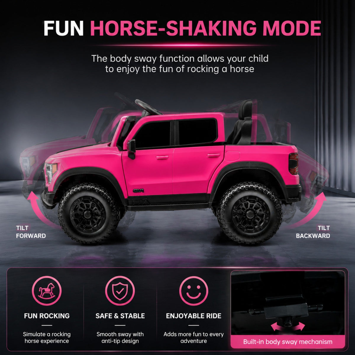 12V Kids Ride-On Car with Remote Control
