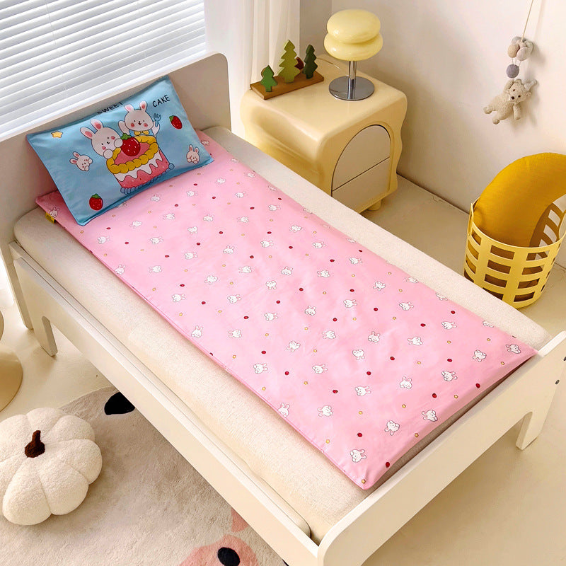 Cotton Kindergarten Three-piece Bedding Set