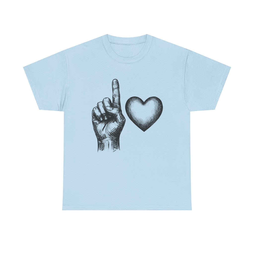 "1 love" Graphic T-Shirt